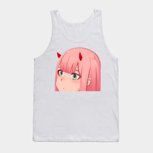 ZERO TWO PEEK, darling in the franx Tank Top